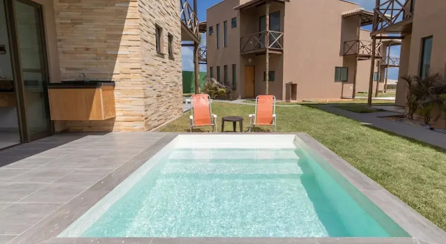 Бунгало Beachfront Duplex #A6 - Aquiraz By Carpediem