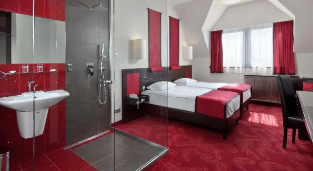Номер Standard с балконом Rubin Wellness & Conference Hotel