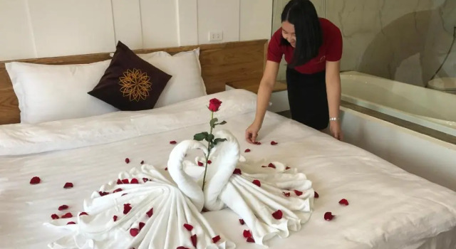 Двухместный номер Deluxe с балконом Phuong Anh Hotel