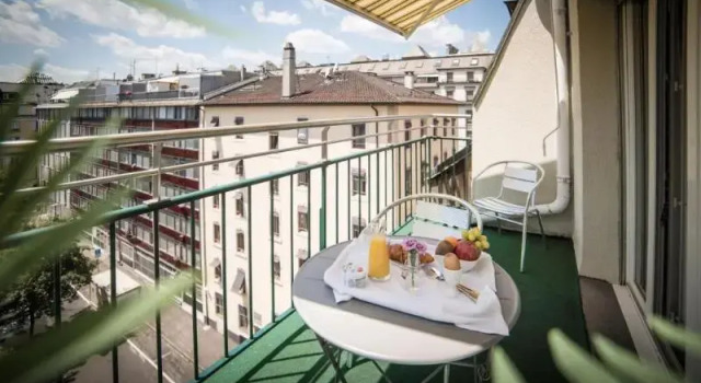 Двухместный номер Superior с балконом Hotel Montana