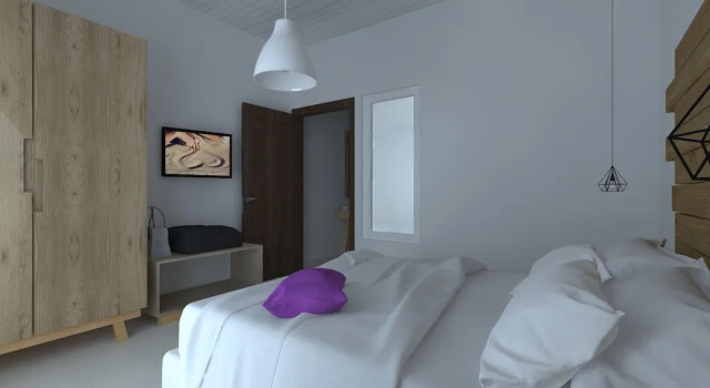 Апартаменты Deluxe с 2 комнатами с балконом Philoxenia Earia