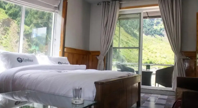 Номер Deluxe Kunhar view hotel river side Naran