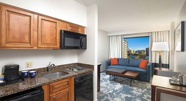 Двухместный полулюкс DoubleTree by Hilton Houston Medical Center Hotel & Suites