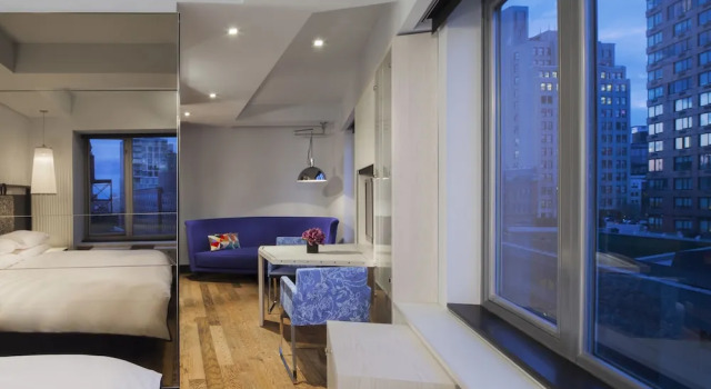 Двухместный полулюкс Hyatt Union Square New York