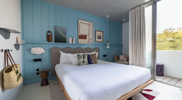 Номер Comfort с балконом и с видом на океан Hôtel de La Plage