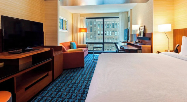 Двухместный номер Standard с видом на город Fairfield Inn and Suites Chicago Downtown-River North