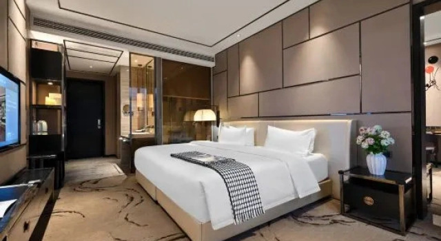 2 slaapkamers Tweepersoons Familie Suite uitzicht op de stad Banshan Hotel