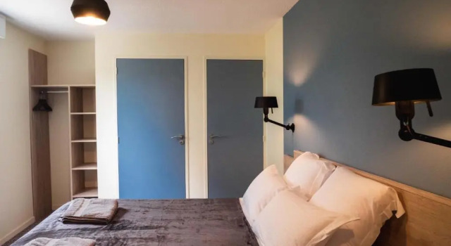 Четырёхместный номер Standard Logis hôtels Le Saint Pierre
