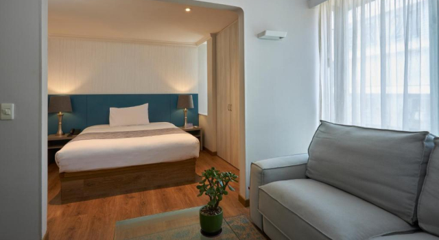 Eenpersoonsjunior suite Hotel Saint Simon