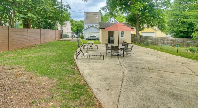 Коттедж Charlotte Home w/ Yard - Near Spectrum Center!