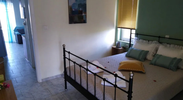 Апартаменты Comfort c 1 комнатой с балконом и с видом на море Marianos Apartments