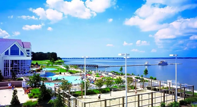 Номер с балконом и с видом на воду Hyatt Regency Chesapeake Bay Golf Resort, Spa & Marina