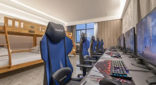 Кровать в общем номере Arashi whalee-sports hotel
