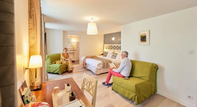 Двухместный номер Comfort Logis Hotel, restaurant et spa Le Relais De Broceliande