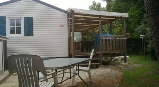 Mobil Home Lousianne Rosemary, Varaa Leirintäalue Telttailu ja glamping kohteessa Aquitaine, Leirintäalue