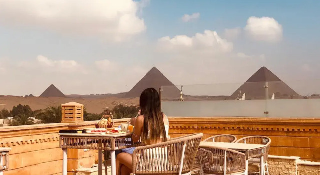 Номер Premium Taj Pyramids inn - Pyramids View Rooftop