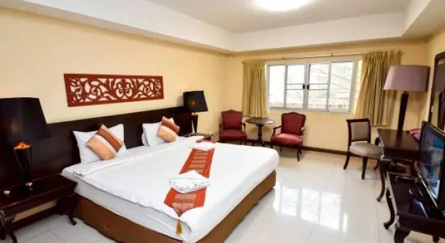 Двухместный номер Deluxe с балконом Piman Garden Boutique Hotel
