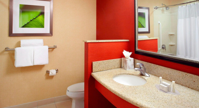 Четырёхместный номер Standard Courtyard by Marriott Tampa Oldsmar