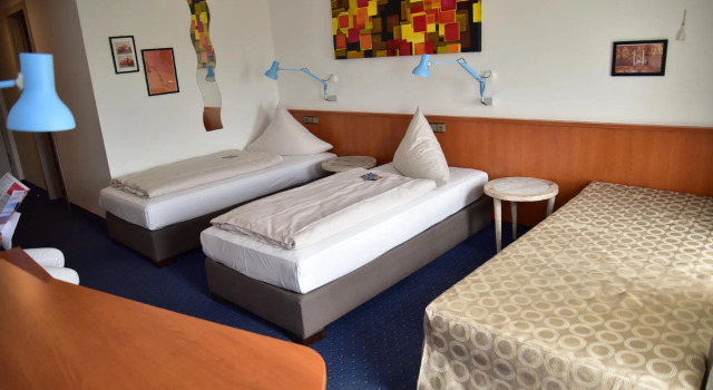 Трёхместный номер Comfort Hotel Schöne Aussicht