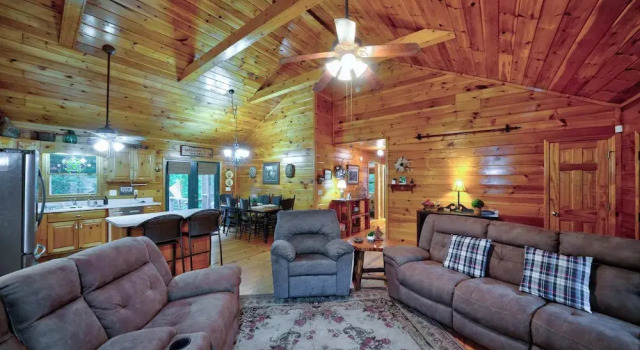 Mountain Community Home In Ellijay! Games, Private Hot Tub and Sunsets!, Buchen Sie Hotel Ellijay 