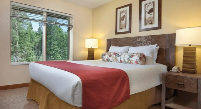 Camera Standard 1 camera da letto WorldMark Canmore-Banff