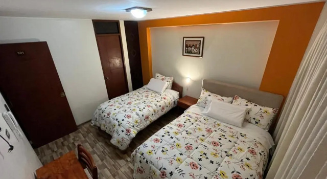 Семейный номер Standard с балконом Hostal Inkanto Taruma
