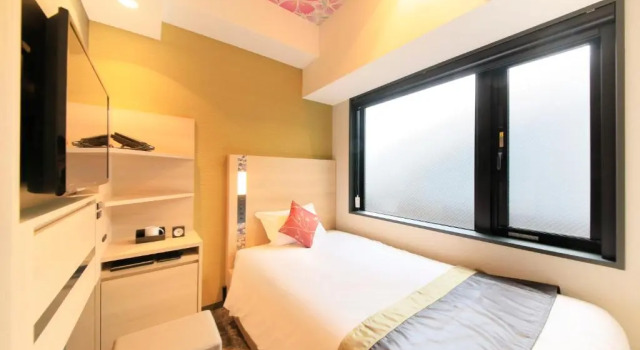 Одноместный номер The Hedistar Hotel Kyoto Nijo Comic & Books