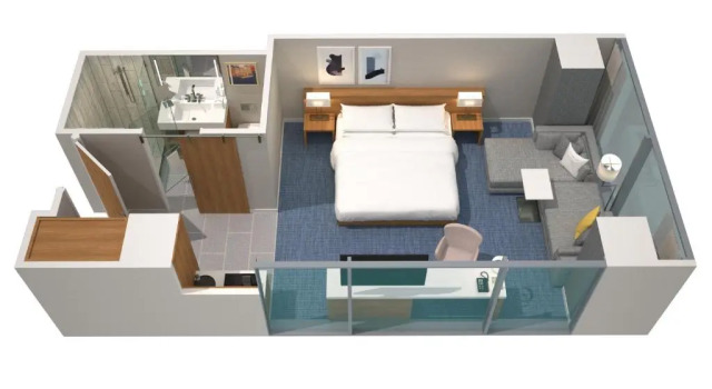 Номер Standard Marriott Marquis Chicago