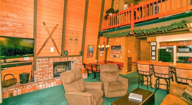 Twin Pines Cabin-1781 by Big Bear Vacations