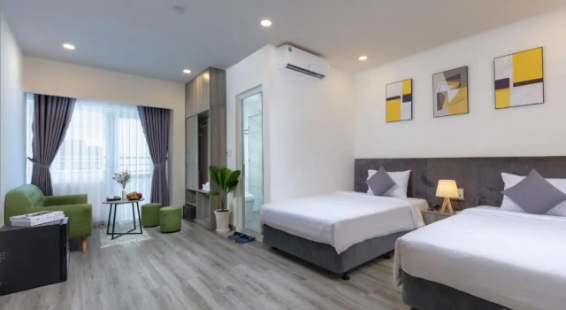 Двухместный номер Standard с видом на город Nha Trang Moony Hotel
