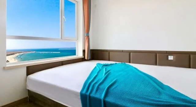 Люкс с видом на море Yingkou Haizhi Lanhai View Hotel Apartment