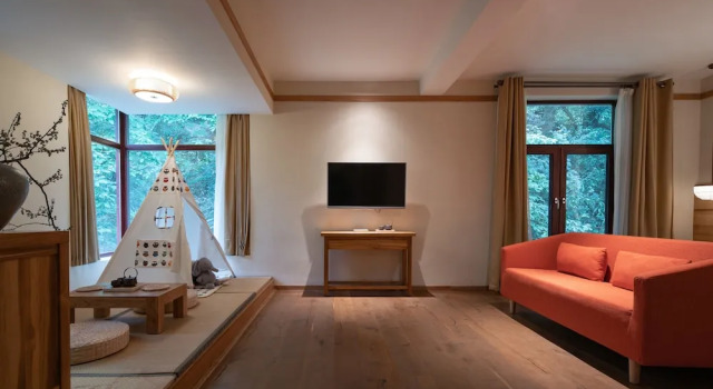 Standardowy rodzinny pokój The Apsara Lodge