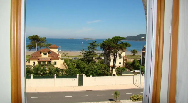 Двухместный номер Standard с видом на море Hotel Miramar Playa America Nigran