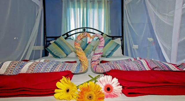 Номер Deluxe с видом на море Cuba Patnem Bungalows
