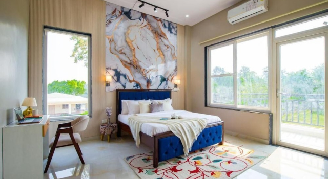 Вилла Deluxe ELIVAAS 3 BHK Amber Villa With Pvt Pool
