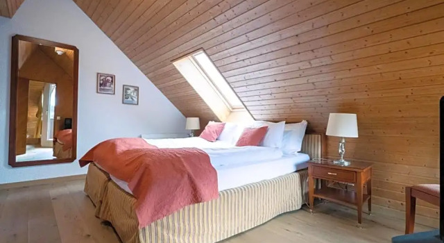 Люкс с балконом Hotel Silberhorn - Residences & Spa Wengen