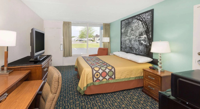 Двухместный номер Standard Super 8 By Wyndham Kingsland I-95 Naval Base Area