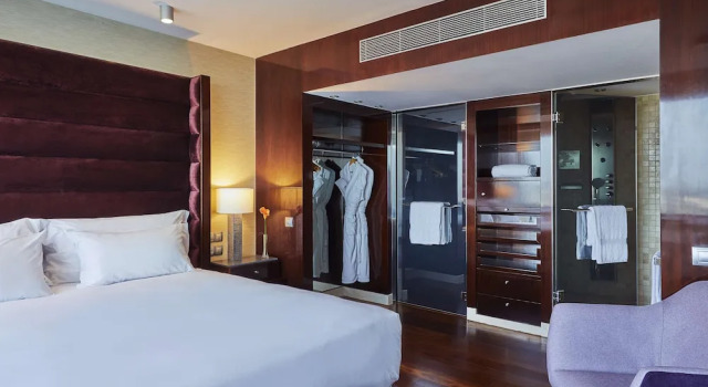 Двухместные лофт с видом на город Hyatt Regency Barcelona Tower