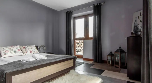 Апартаменты с балконом Villa Magnat SPA, JACUZZI, SAUNA, TĘŻNIA SOLANKOWA