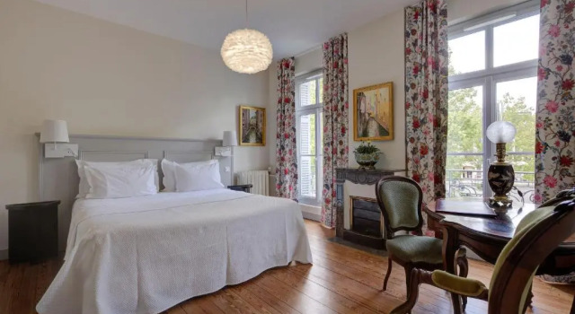 Двухместный люкс с видом на город B&B Le Clos dArgenson