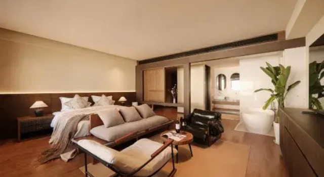 Люкс с панорамным видом Qingshanyue Panorama Design Resort