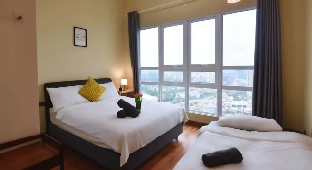Cozy 1BR Suite at Tritower Steps to JB CIQ, Rezerwuj Apartament Johor Bahru Johor
