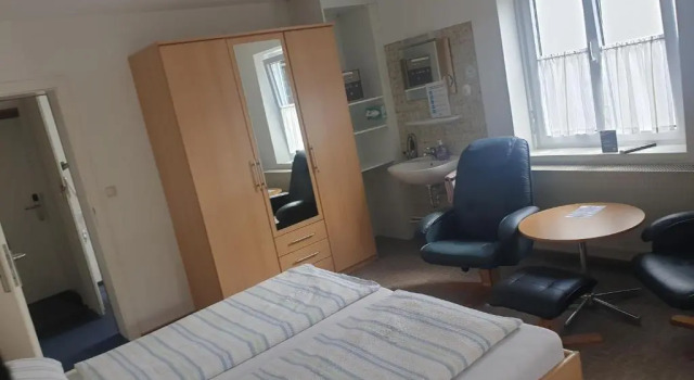Трёхместный номер Standard с балконом Haus am Bach