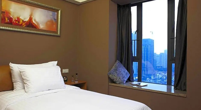 Апартаменты Boutique с 2 комнатами Dan Executive Apartment Guangzhou Zhujiang New Town