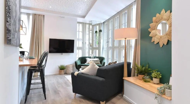 Люкс Deluxe Suite Le splendide du centre historique avec climatisation