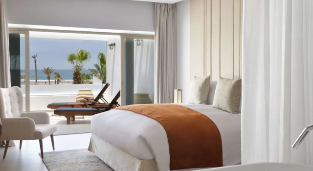 Двухместный люкс с террасой Privilege с видом на океан Sofitel Agadir Royal Bay Resort