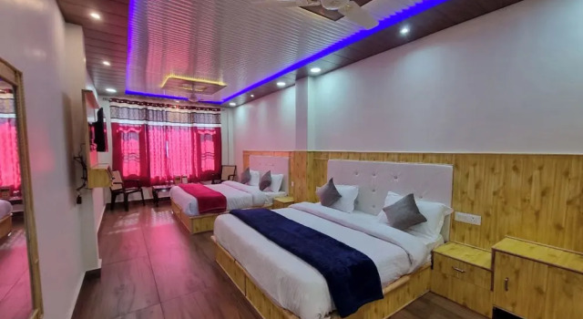 Номер Standard Goroomgo Grand Kailash View Homestay Himachal Pradesh