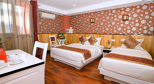 Трёхместный номер Superior с видом на город Golden Rain 2 Hotel Nha Trang Beach