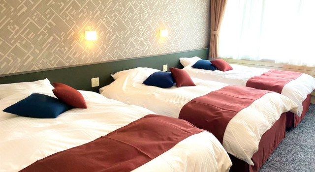 Трёхместный номер Standard Tokachi Nauman Onsen Hotel arco