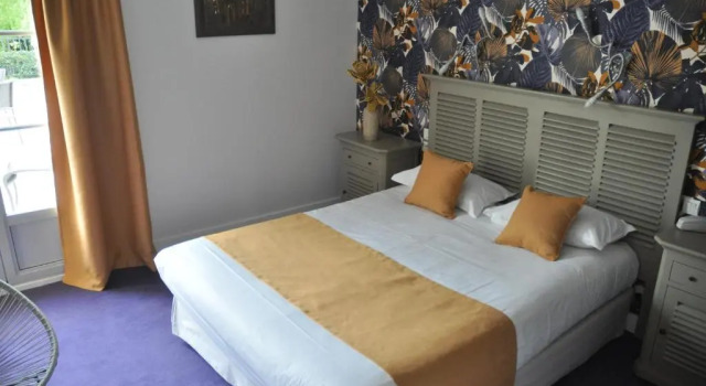 Двухместный номер Deluxe Hôtel 4 étoiles - Restaurants & Spa Périer Du Bignon